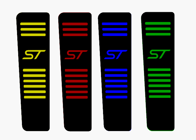 Car Enhancements UK - Dead Pedal (Multiple Designs & Colours) - Ford Puma MK2 All Models (2020-Present)