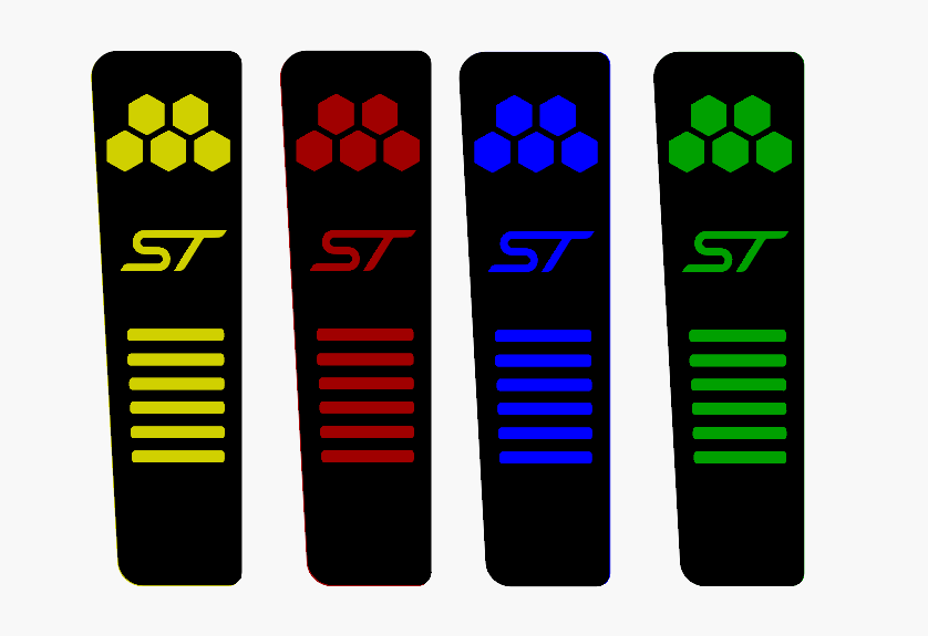 Car Enhancements UK - Dead Pedal (Multiple Designs & Colours) - Ford Puma MK2 All Models (2020-Present)