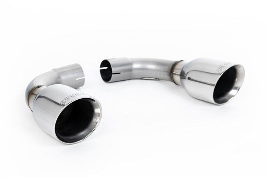 Cat-back Resonated (quieter) with GT-100 Polished Trims