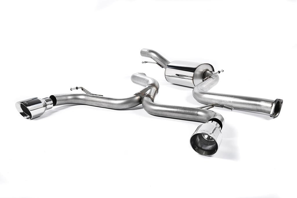 Cat-back 3-inch 'Race' System - Polished GT-100 Trims