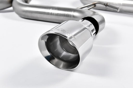 Cat-back 3-inch 'Race' System - Polished GT-100 Trims