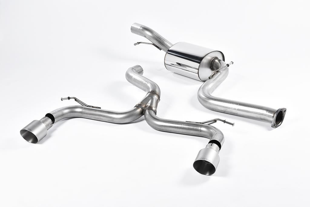 Cat-back 3-inch 'Race' System - Titanium GT-100 Trims