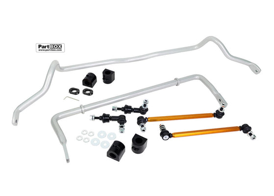 Whiteline Front & Rear Sway Bar Kit – Focus & Mazda 3