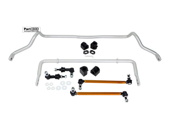 Whiteline Front & Rear Sway Bar Kit – Focus & Mazda 3